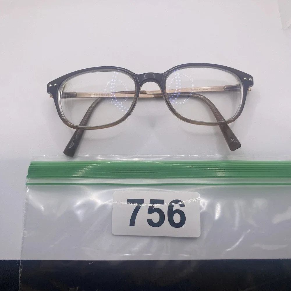 Kate Spade Eyeglasses Women FRAME ONLY Manuela 0ERV 48-17-140 Tortoise Gold 756